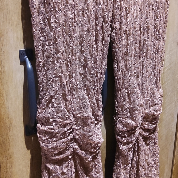 FREE PEOPLE Georgina Mesh Flare Pants NWT - Picture 7 of 13